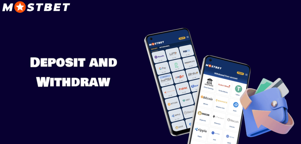 How to Deposit and Withdraw Funds Using Mostbet App?